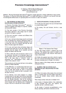 Precision Knowledge Interventions <sup>TM</sup>