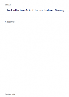 The Collective Act of Individualized Seeing