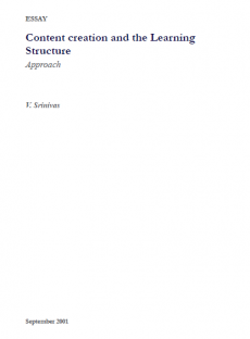 Content creation and the Learning Structure<br><small>Approach</small>