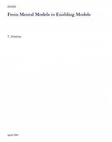 From Mental Models to Enabling Models