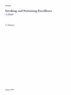 Invoking and Sustaining Excellence<br><small>A Model</small>