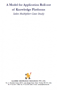 A Model for Application Roll-out  of Knowledge Platforms<br><small>Sales Multiplier Case Study</small>