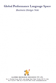 Global Performance Language Space<br><small>Business Design Note</small>
