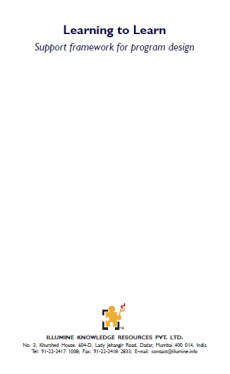 Learning to Learn<br><small>Support framework for program design</small>