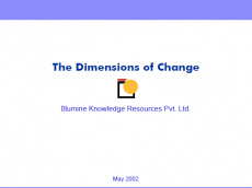 The Dimensions of Change
