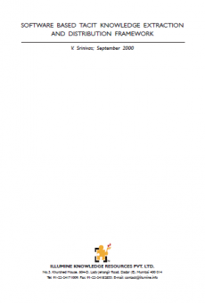 Software Based Tacit Knowledge Extraction and Distribution framework