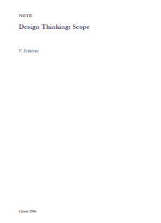 Design Thinking: Scope