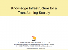 Knowledge Infrastructure for a Transforming Society
