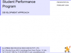 Student Performance Program<br><small>Development Approach</small>