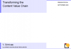 Transforming the Content Value Chain