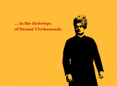 … in the footsteps of Swami Vivekananda