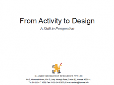 From Activity to Design<br><small>A Shift in Perspective</small>