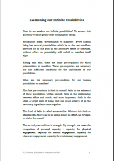 Awakening our Infinite Possibilities