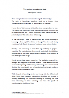 Two paths to becoming the ideal <small>Knowledge and Devotion</small>