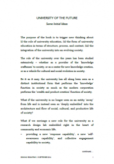 University of the Future  <small>Some Initial Ideas</small>